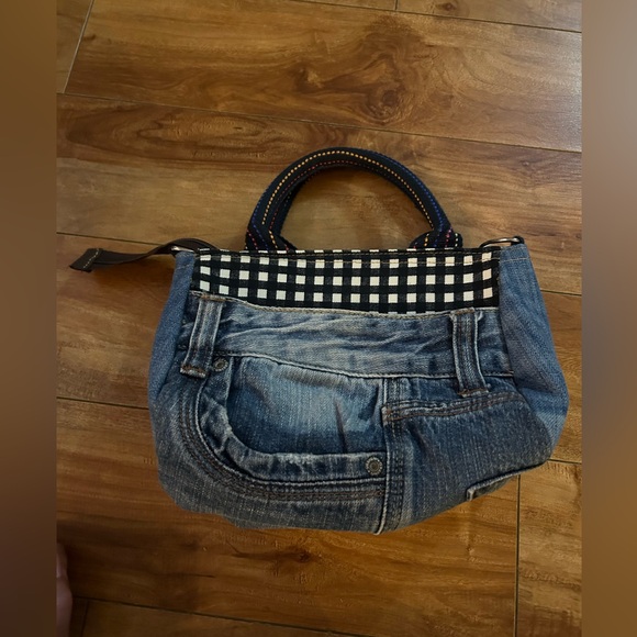 Funky Denim Mini Bag - Picture 5 of 9